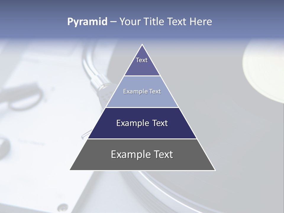 Background Monochromatic Disk PowerPoint Template