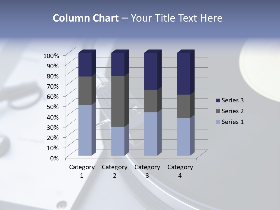 Background Monochromatic Disk PowerPoint Template