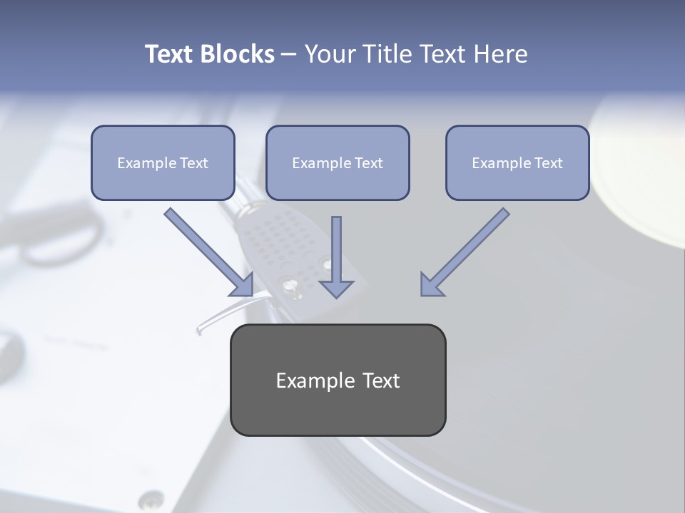 Background Monochromatic Disk PowerPoint Template