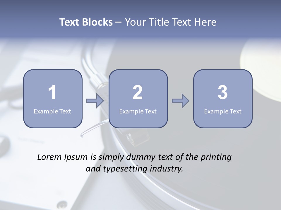 Background Monochromatic Disk PowerPoint Template