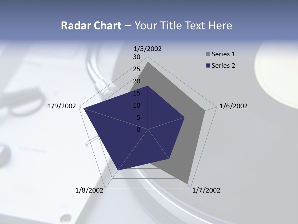 Background Monochromatic Disk PowerPoint Template