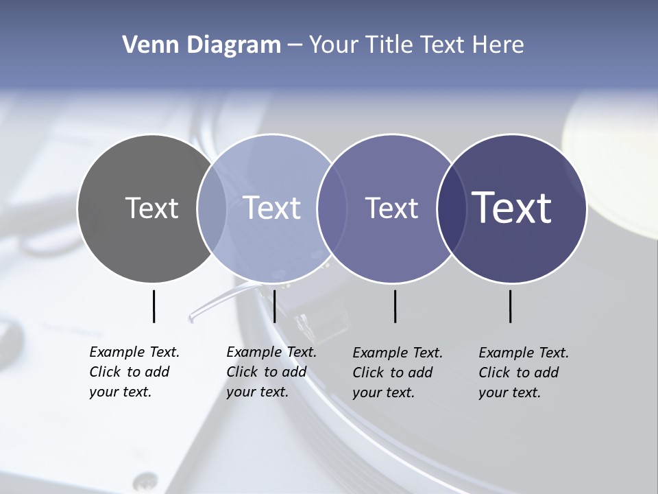 Background Monochromatic Disk PowerPoint Template