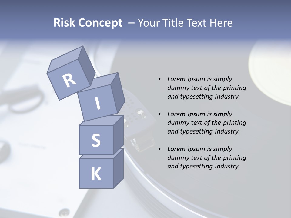 Background Monochromatic Disk PowerPoint Template