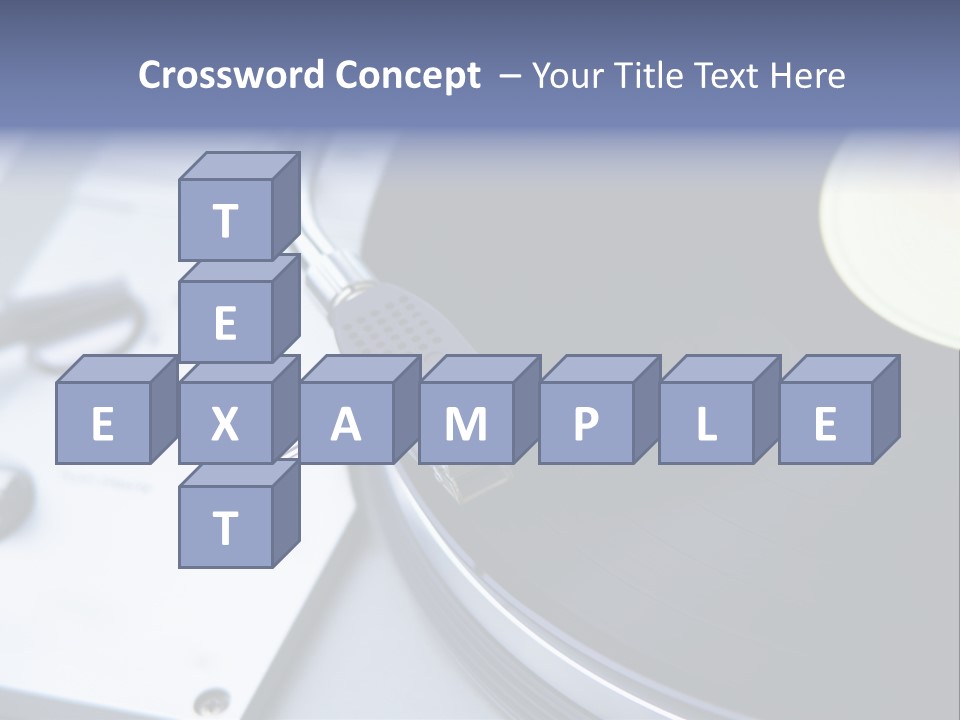 Background Monochromatic Disk PowerPoint Template