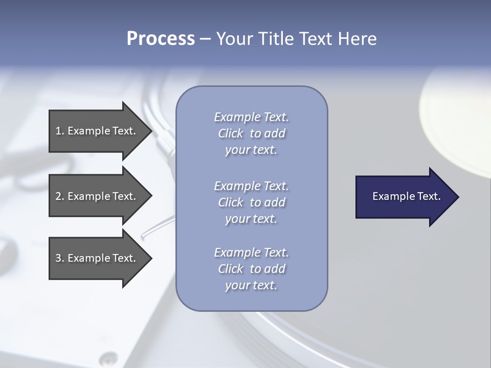 Background Monochromatic Disk PowerPoint Template