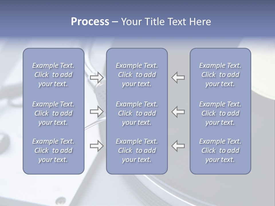Background Monochromatic Disk PowerPoint Template