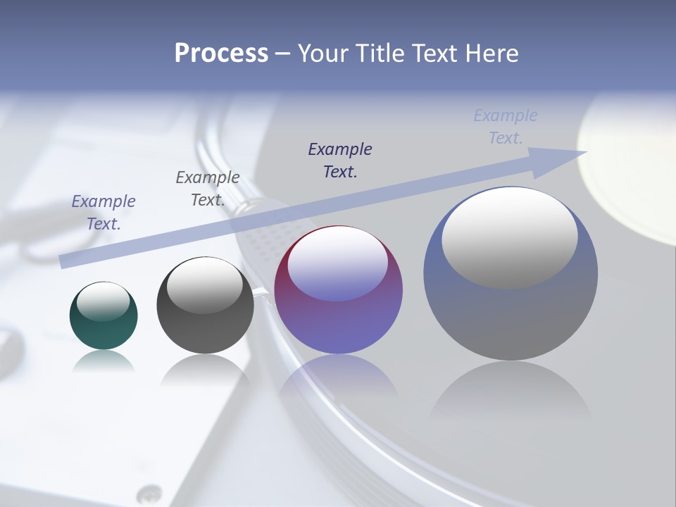 Background Monochromatic Disk PowerPoint Template