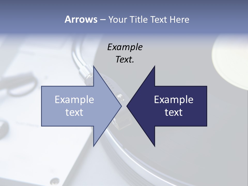 Background Monochromatic Disk PowerPoint Template