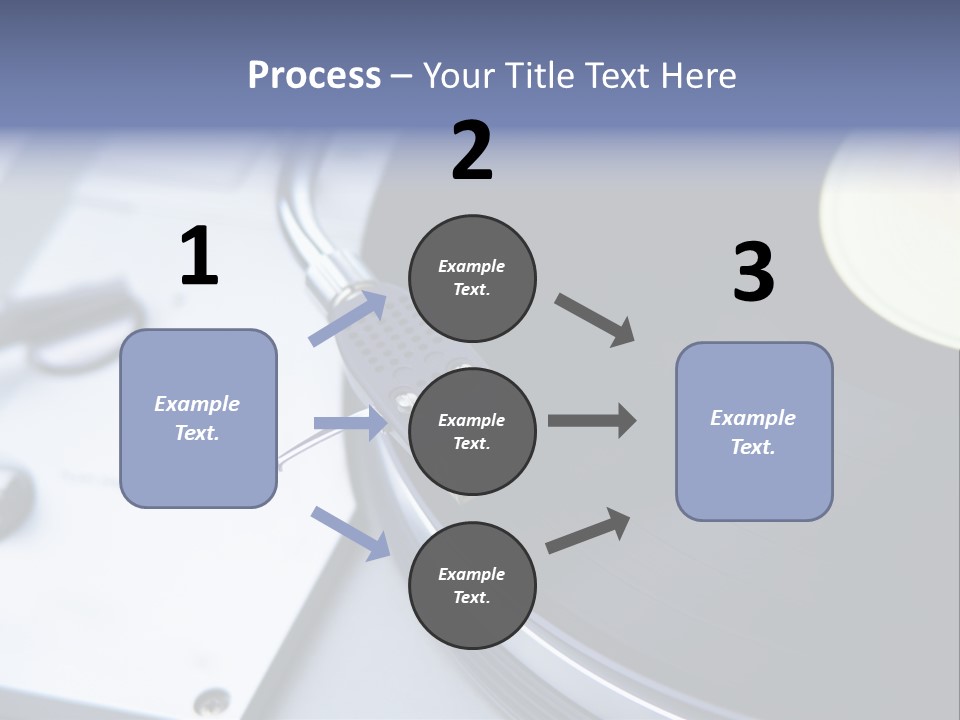 Background Monochromatic Disk PowerPoint Template
