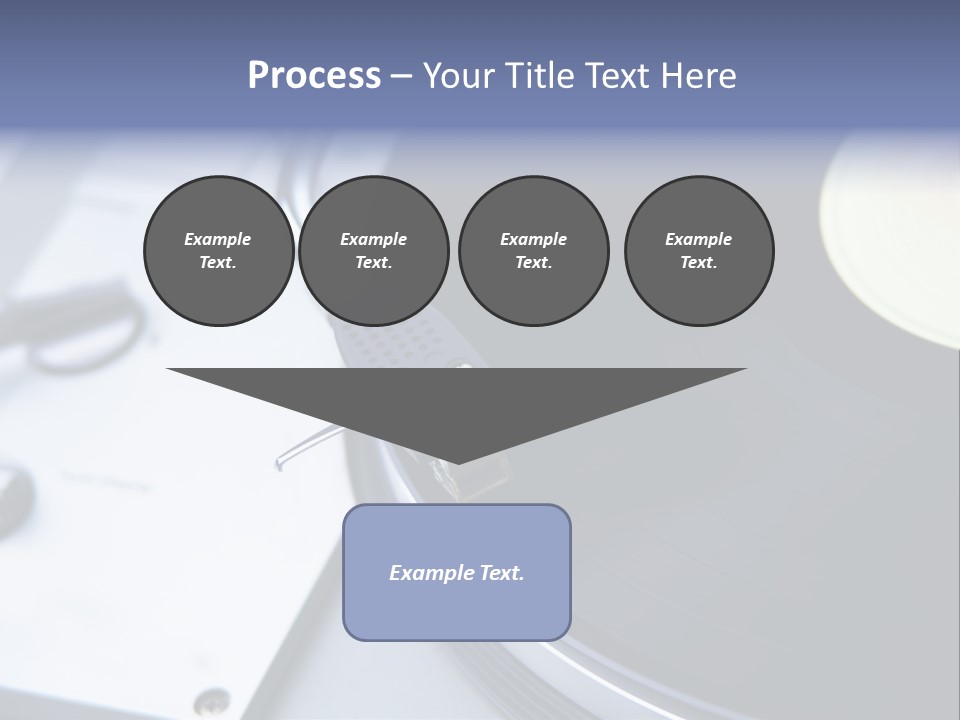 Background Monochromatic Disk PowerPoint Template
