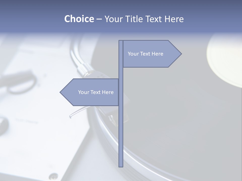 Background Monochromatic Disk PowerPoint Template