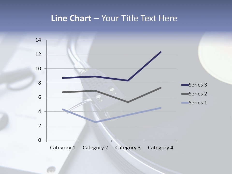Background Monochromatic Disk PowerPoint Template