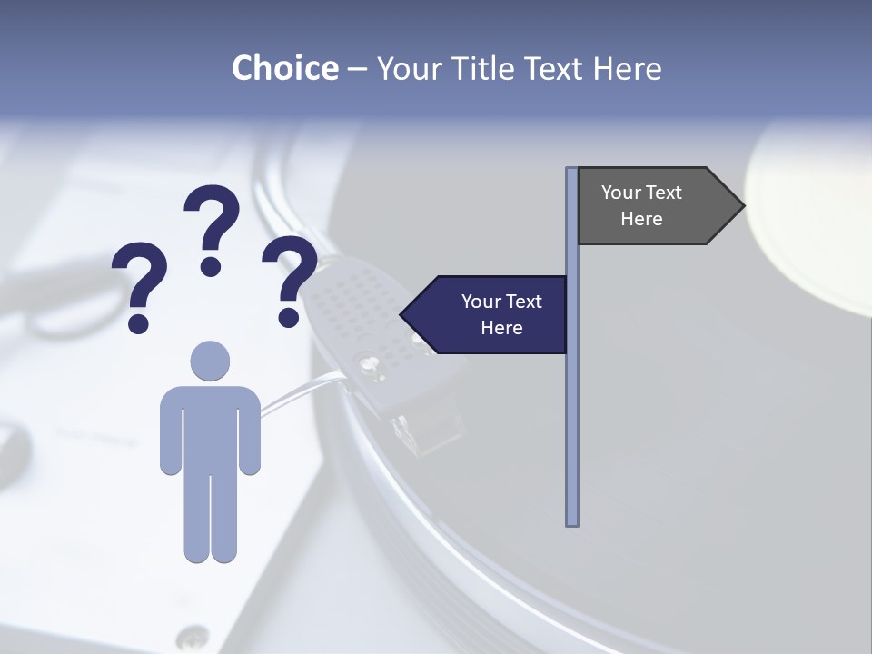 Background Monochromatic Disk PowerPoint Template