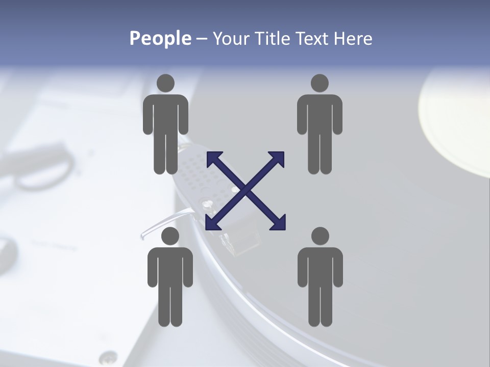 Background Monochromatic Disk PowerPoint Template