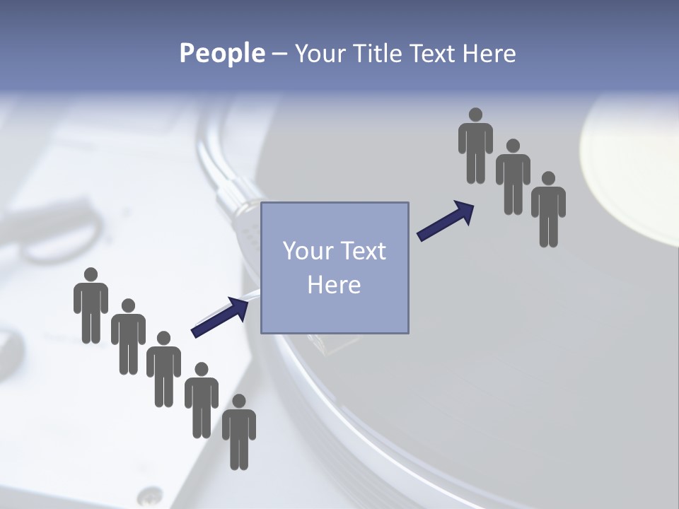 Background Monochromatic Disk PowerPoint Template