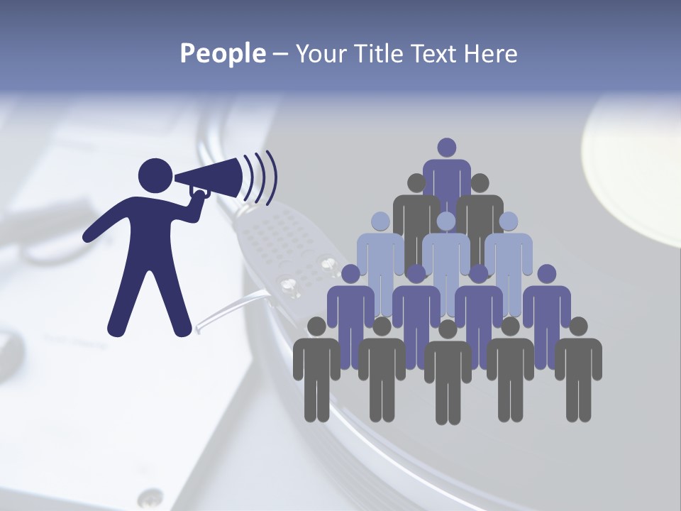 Background Monochromatic Disk PowerPoint Template