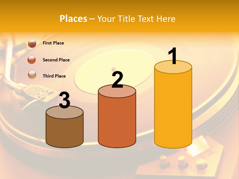 Disc Film Disk Music PowerPoint Template