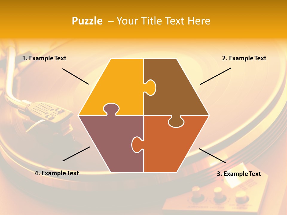 Disc Film Disk Music PowerPoint Template