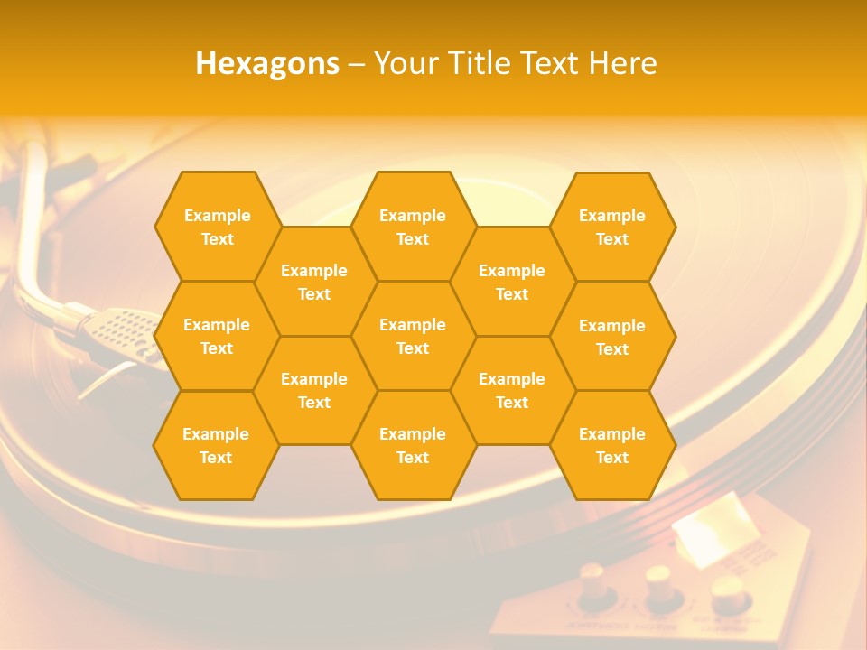 Disc Film Disk Music PowerPoint Template