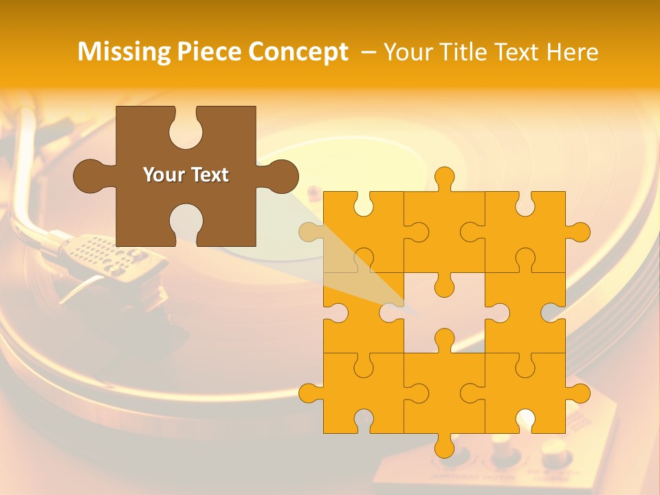 Disc Film Disk Music PowerPoint Template