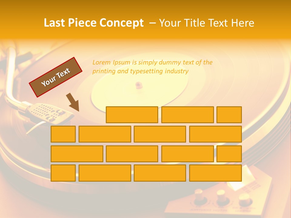 Disc Film Disk Music PowerPoint Template