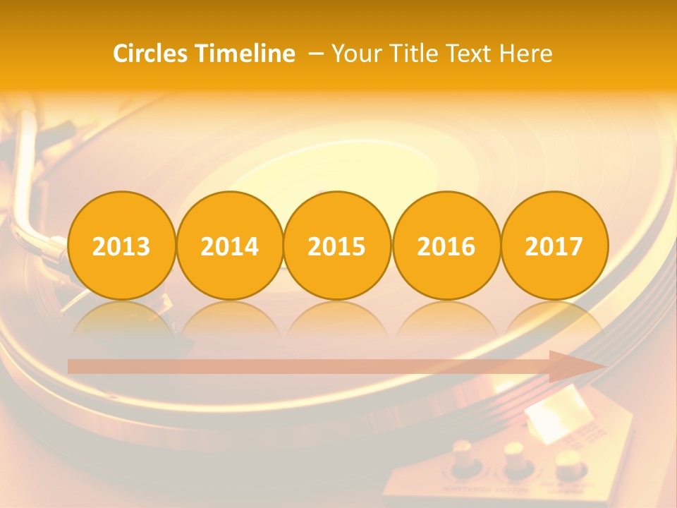 Disc Film Disk Music PowerPoint Template