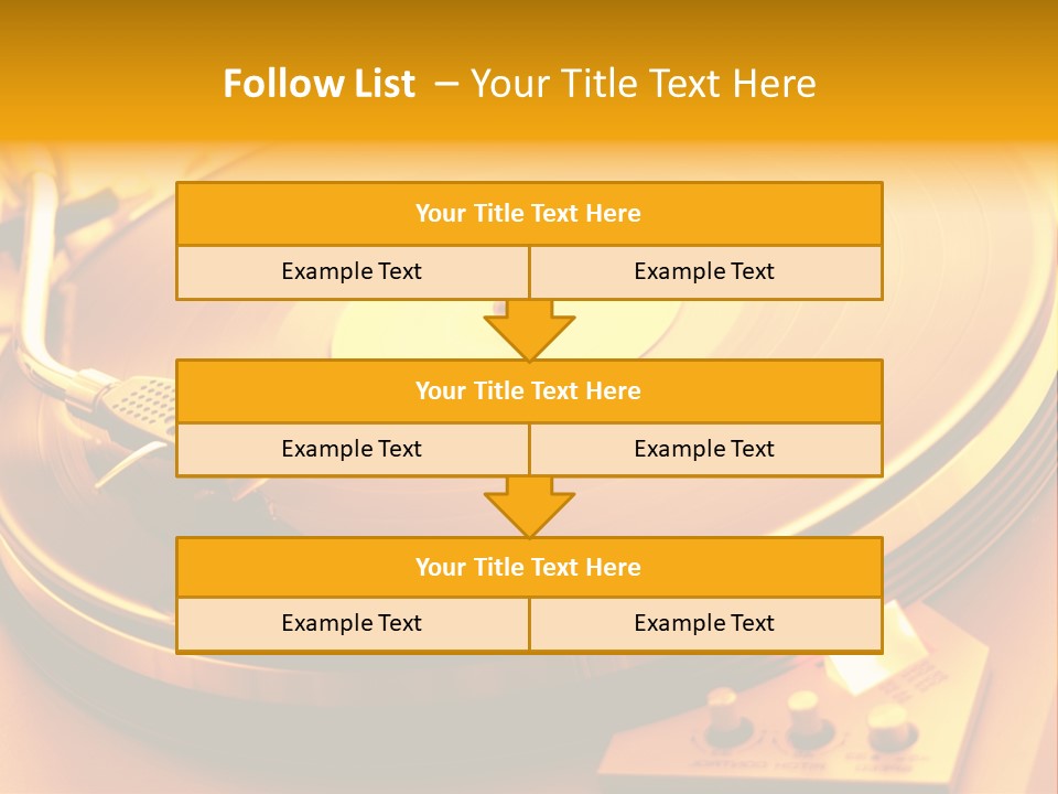 Disc Film Disk Music PowerPoint Template
