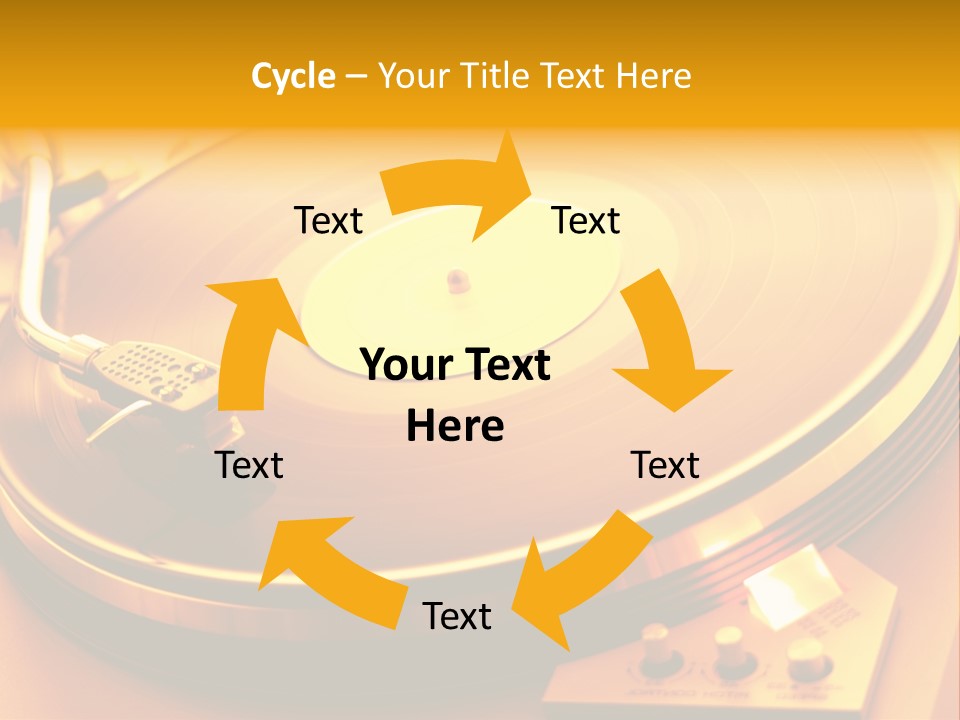 Disc Film Disk Music PowerPoint Template