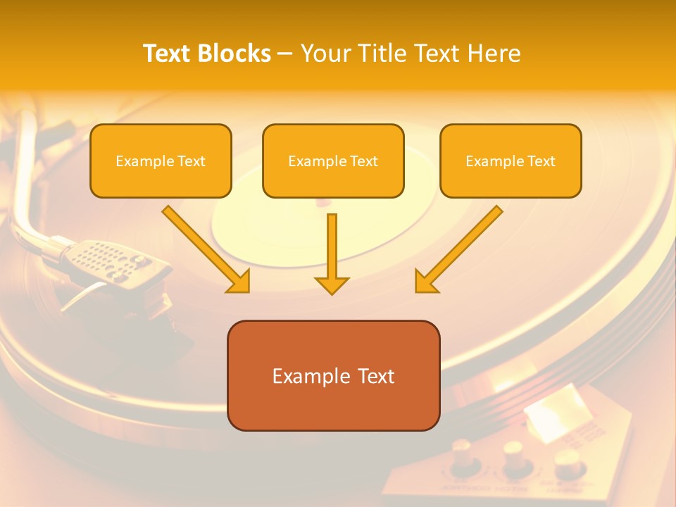 Disc Film Disk Music PowerPoint Template