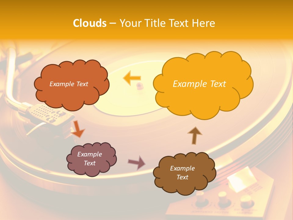 Disc Film Disk Music PowerPoint Template