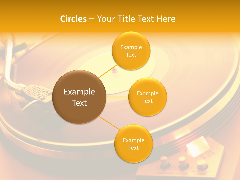 Disc Film Disk Music PowerPoint Template