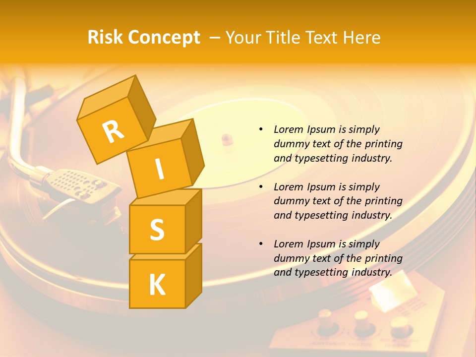 Disc Film Disk Music PowerPoint Template