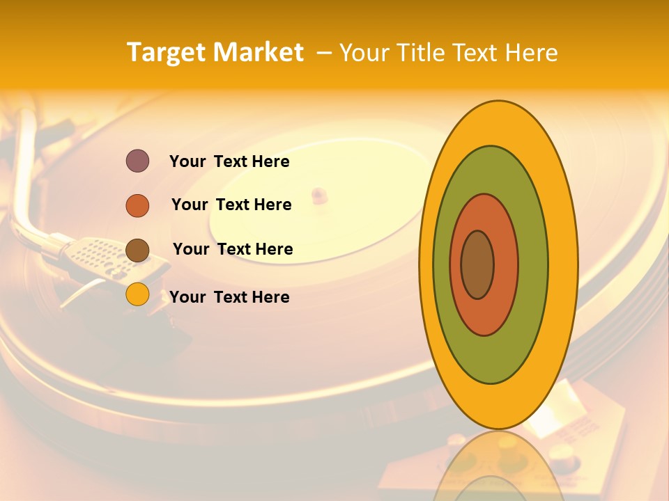 Disc Film Disk Music PowerPoint Template