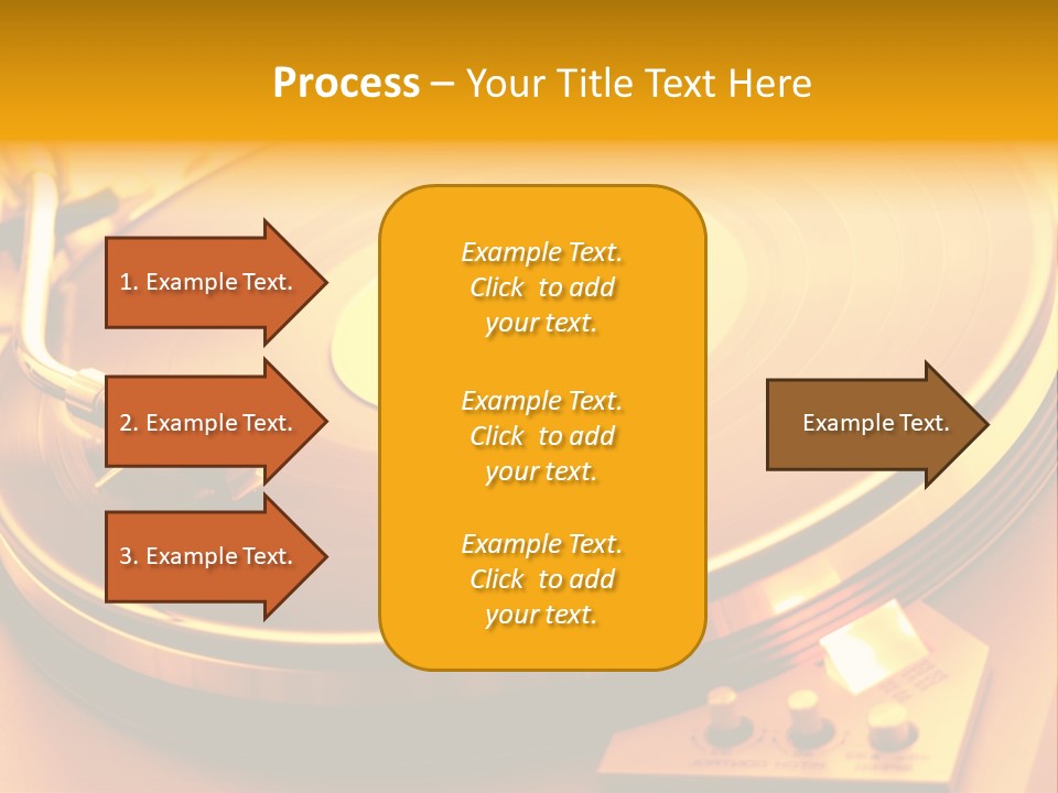 Disc Film Disk Music PowerPoint Template