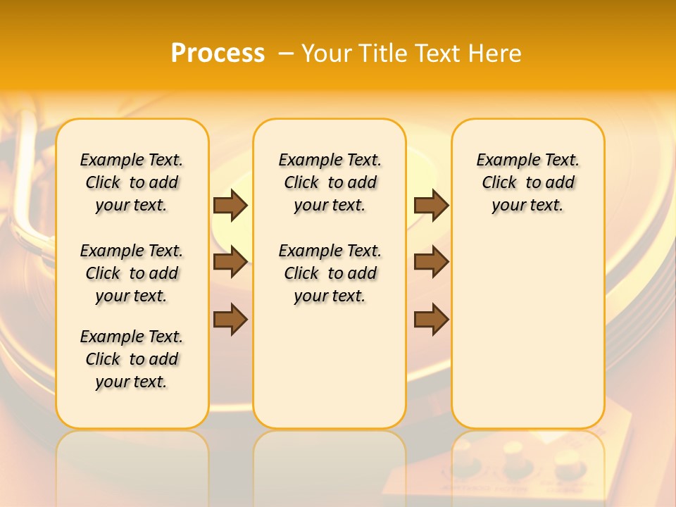 Disc Film Disk Music PowerPoint Template