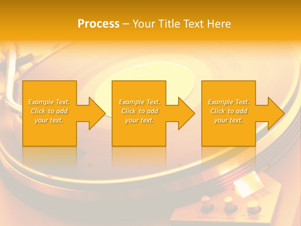 Disc Film Disk Music PowerPoint Template
