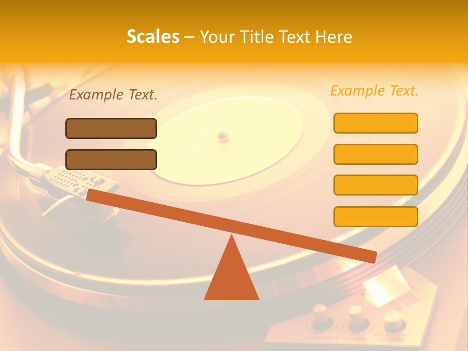 Disc Film Disk Music PowerPoint Template