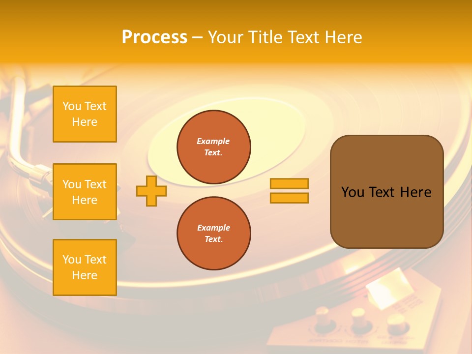 Disc Film Disk Music PowerPoint Template