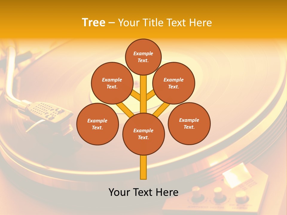 Disc Film Disk Music PowerPoint Template