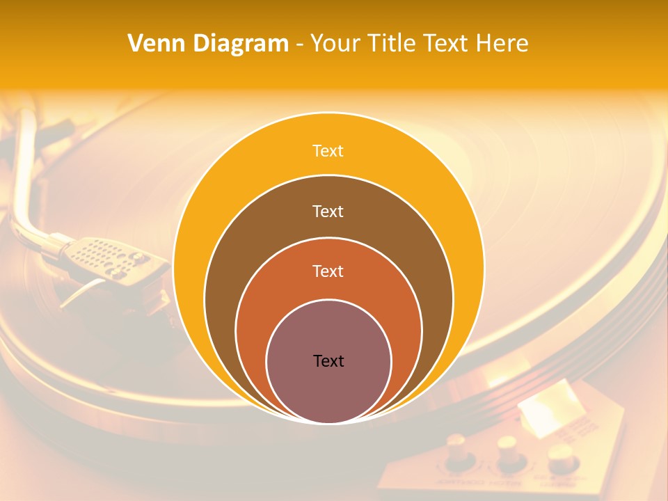 Disc Film Disk Music PowerPoint Template