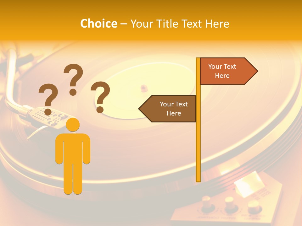 Disc Film Disk Music PowerPoint Template