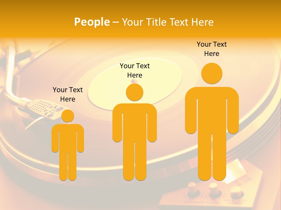 Disc Film Disk Music PowerPoint Template