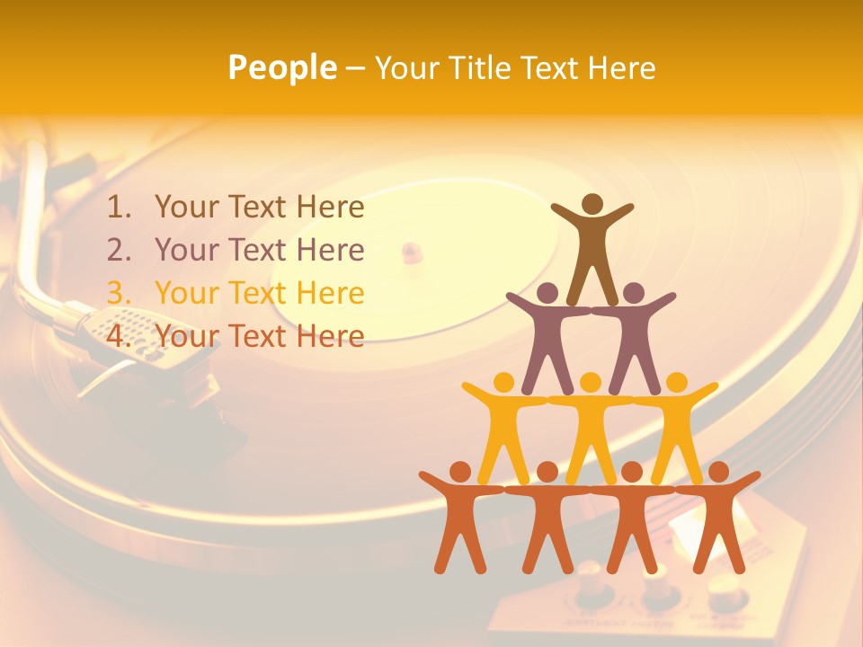 Disc Film Disk Music PowerPoint Template