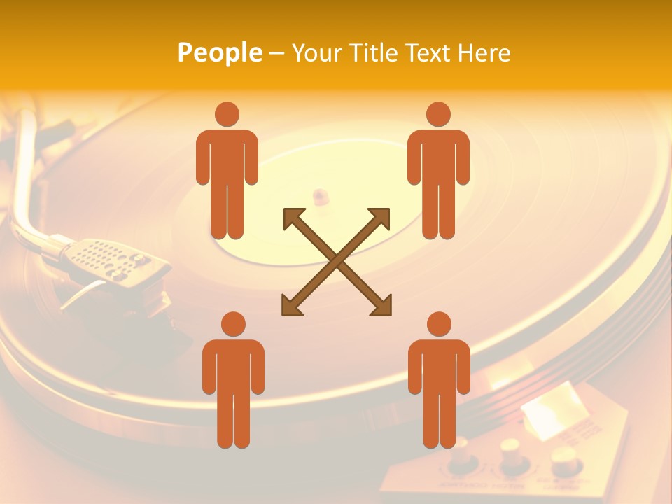 Disc Film Disk Music PowerPoint Template