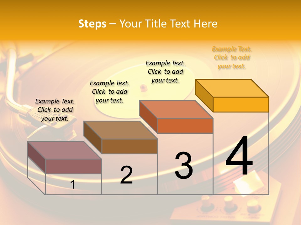 Disc Film Disk Music PowerPoint Template