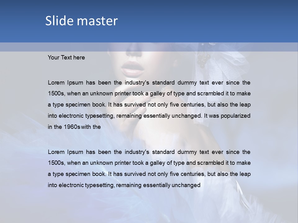 Christmas Women Collage PowerPoint Template