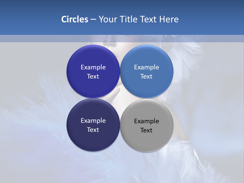 Christmas Women Collage PowerPoint Template