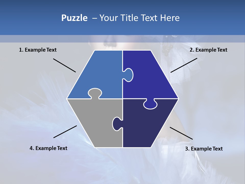 Christmas Women Collage PowerPoint Template