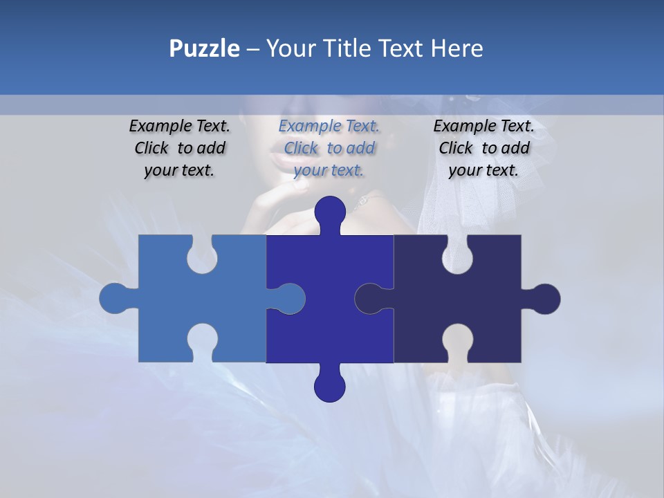 Christmas Women Collage PowerPoint Template