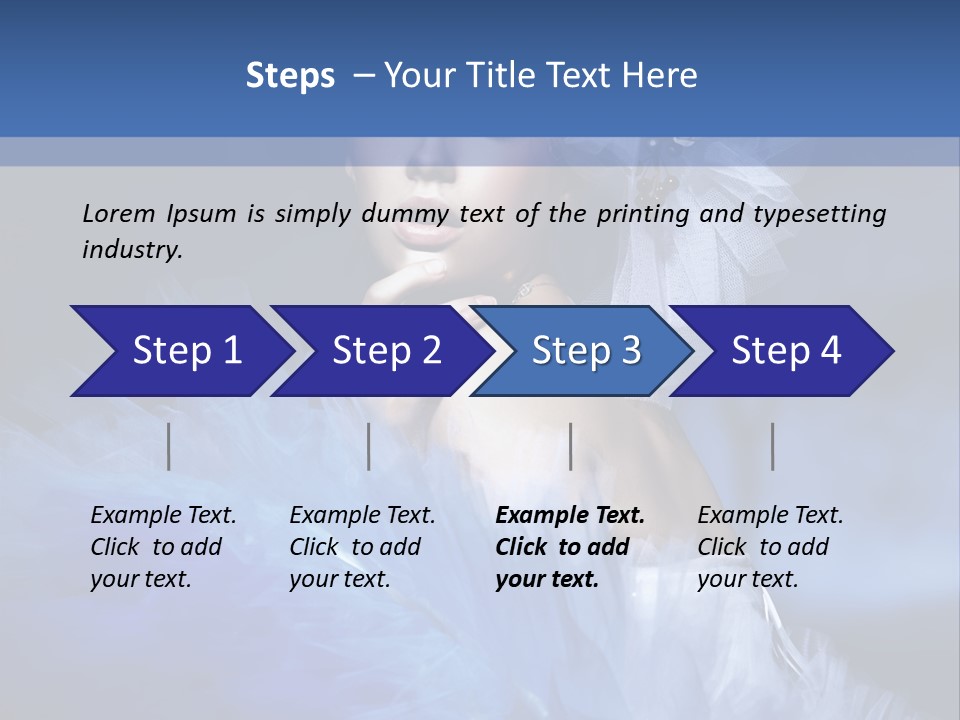 Christmas Women Collage PowerPoint Template